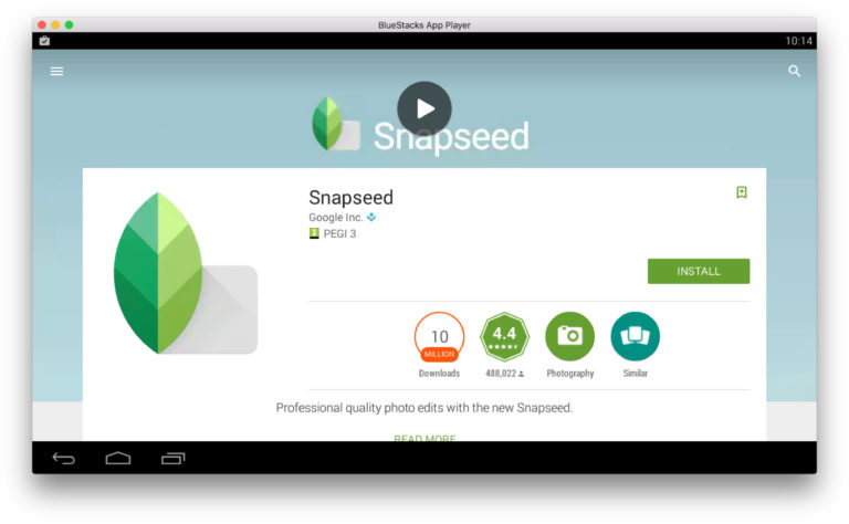 snapseed for mac 2019